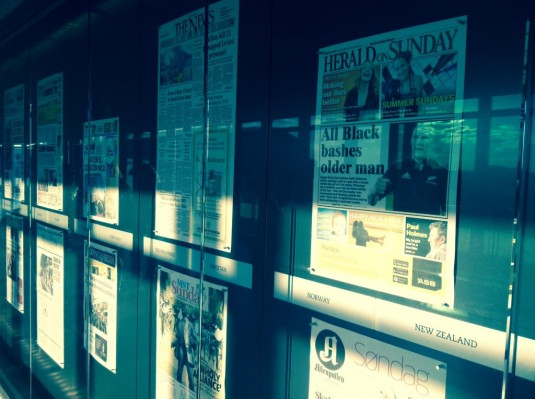 Washington Newseum_Frontpages
