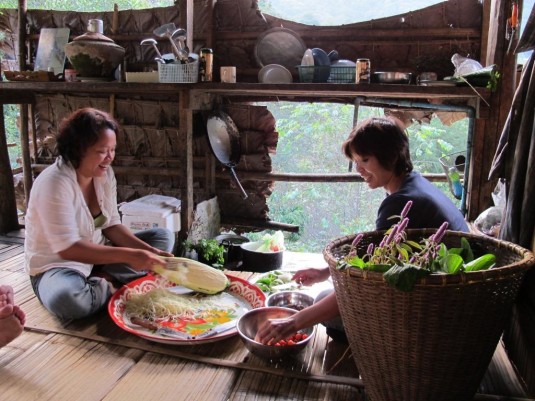 Doi Inthanon, Noj am Kochen