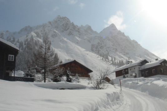 Das malerische Haus Valzifenz in Gargellen Montafon