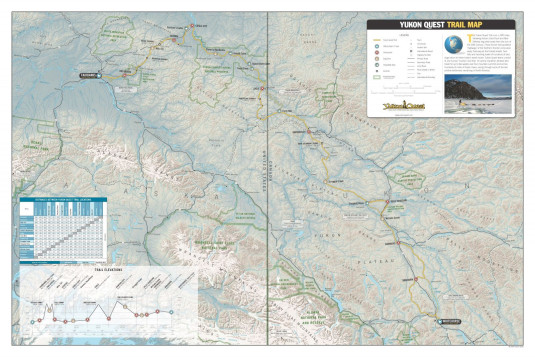 030 Yukon Quest - Trail Map