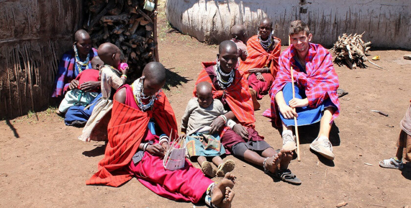 „Hakuna Matata“ im Massai-Dorf
