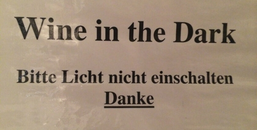 Blinde Kuh für Weinliebhaber