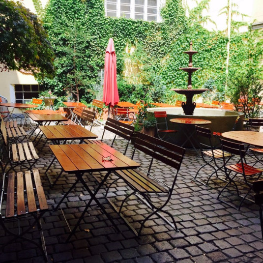 Innenhof des Venti-tre