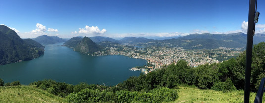 Aussicht vom Monte Brè