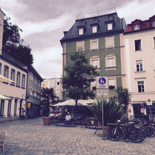 Die Fußgängerzone