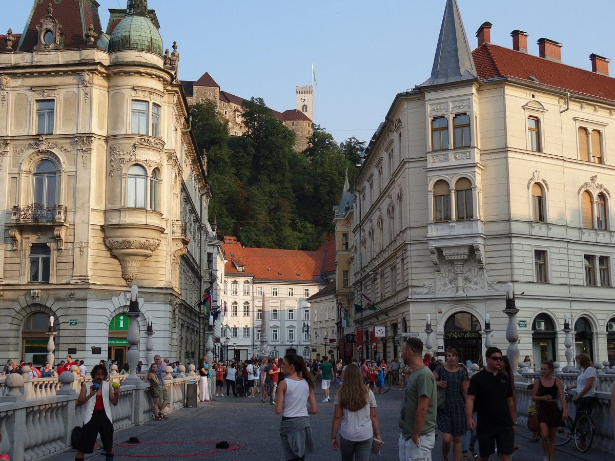 Die Drachenstadt Ljubljana