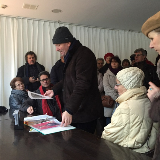 Peter Grosch in der Schaubühne