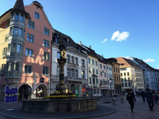 Die Altstadt von Schaffhausen ist ganz schön