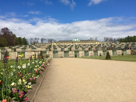 Sans Souci in ganzer Pracht
