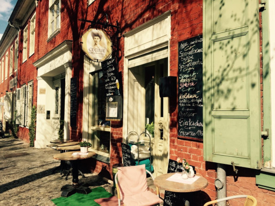 Torten im Café Cecilie