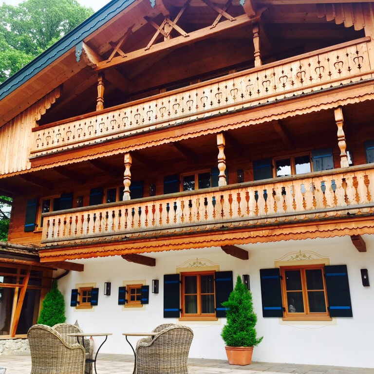 Eines der Häuser vom Parkhotel Egerner Höfe