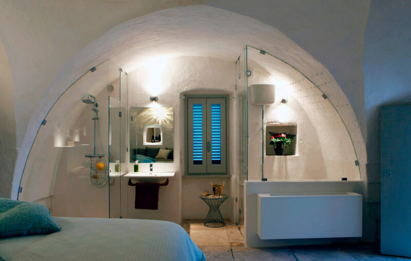 Dusche Italien Apulien Hotel Designhotel