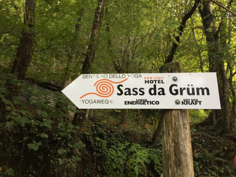 Yogaweg Sass da Grüm Hotel Tessin