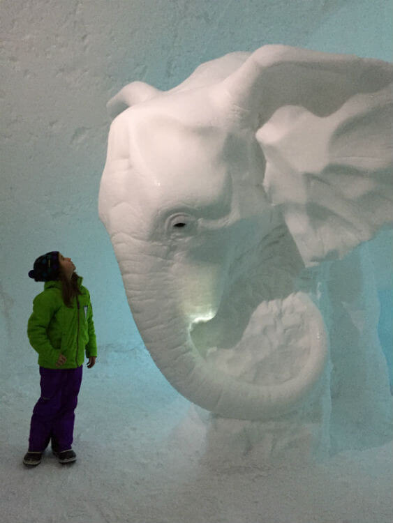 lappland schweden icehotel eishotel winter schnee kiruna