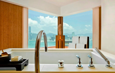 Hoteltipp: The Upper House in Hongkong Upper House Hong Kong Badewann Suite