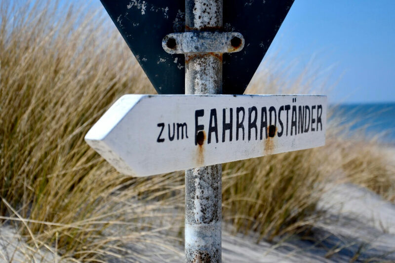 Amrum Fahrrad Strand