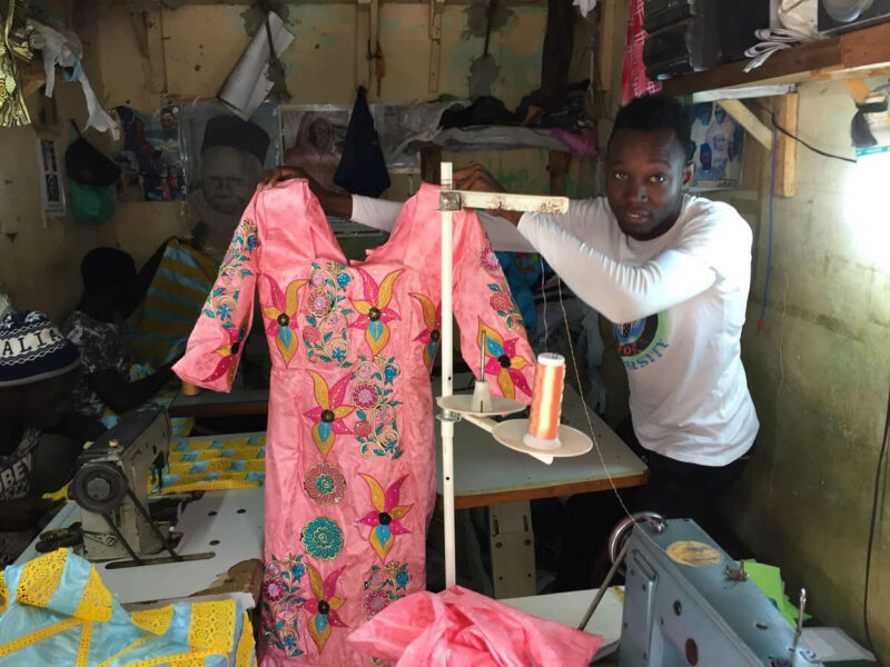 Senegal Frauen Kleider Schneider
