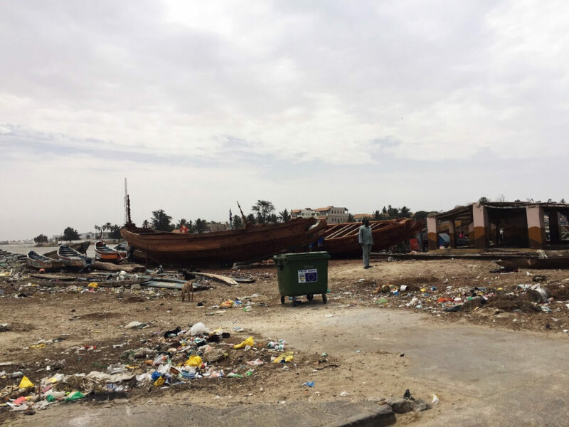 Senegal Saint Louis Unesco Müll