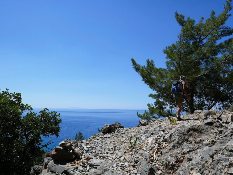 Wanderung Kreta Küste