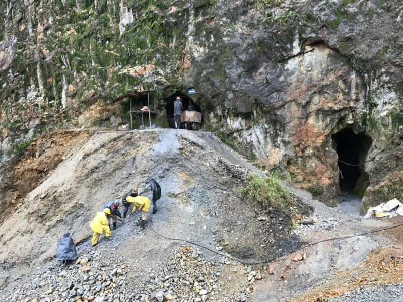 Kolumbien Mine Smaragde Chivor