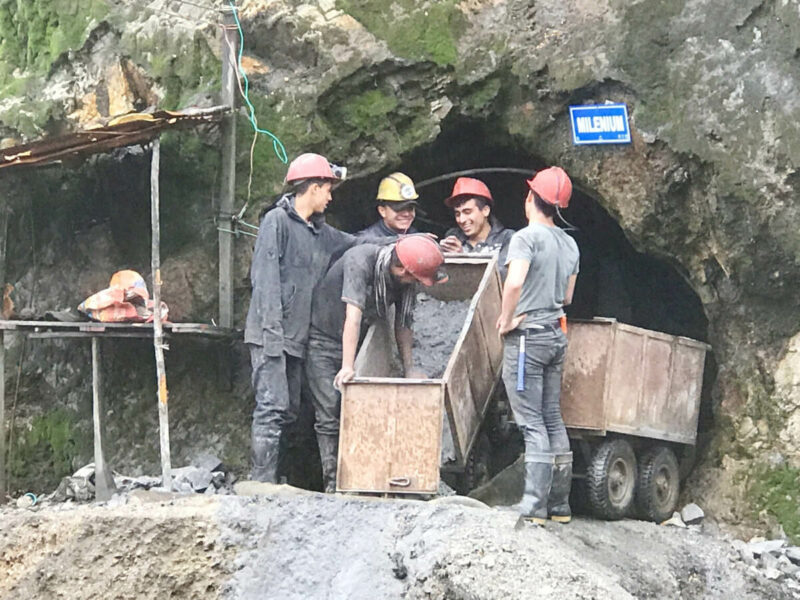 Kolumbien Mine Smaragde Chivor