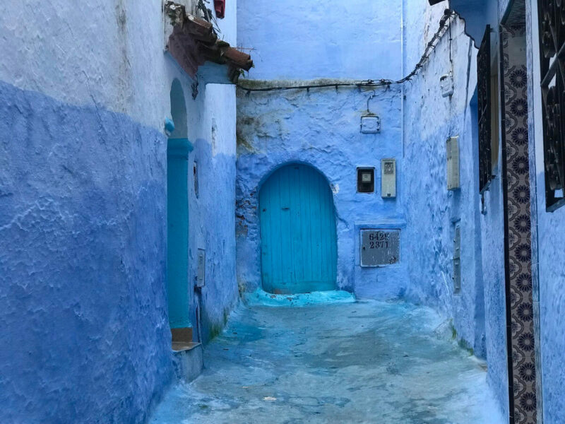 Chefchaouen Blue Pearl Morocco Marokko