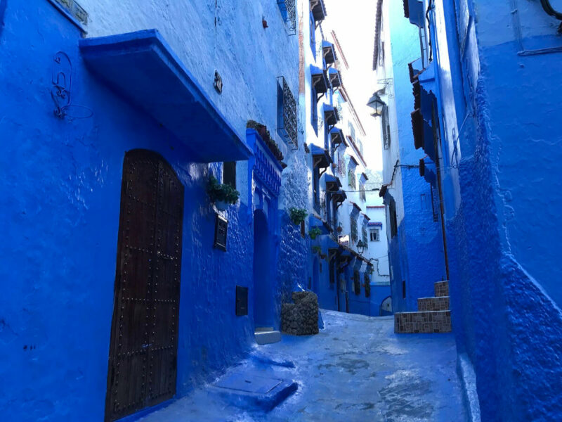 Chefchaouen Blue Pearl Morocco Marokko