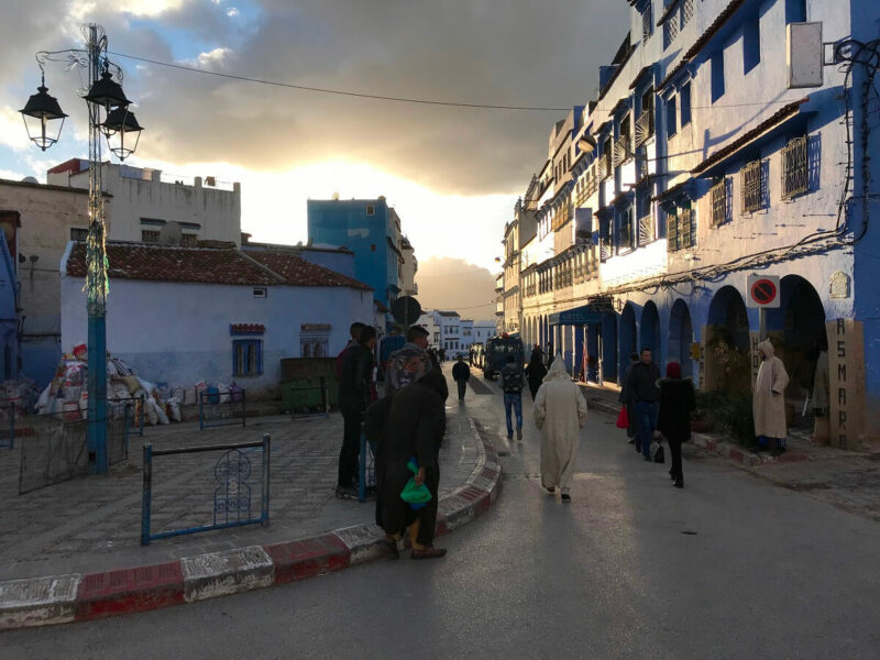 Chefchaouen Blue Pearl Morocco Marokko