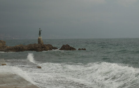Opatija bei Regen