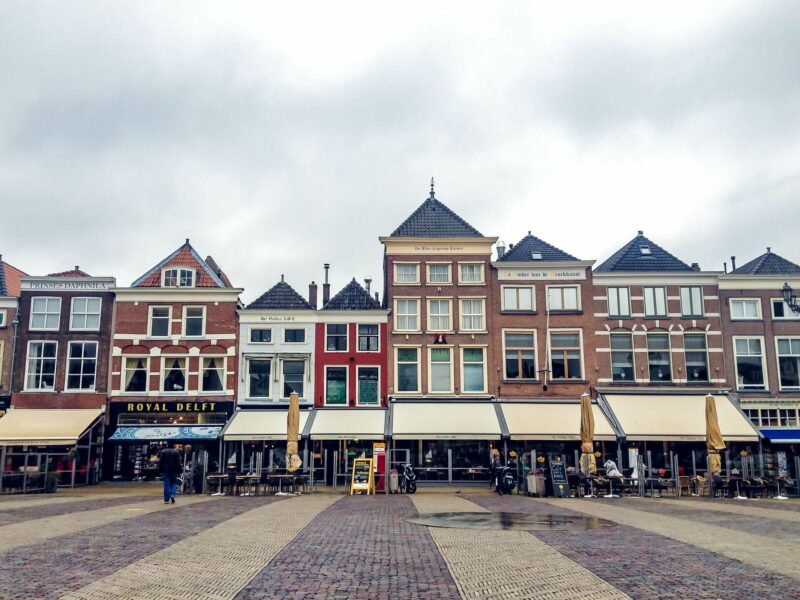 Der Marktplatz von Delft