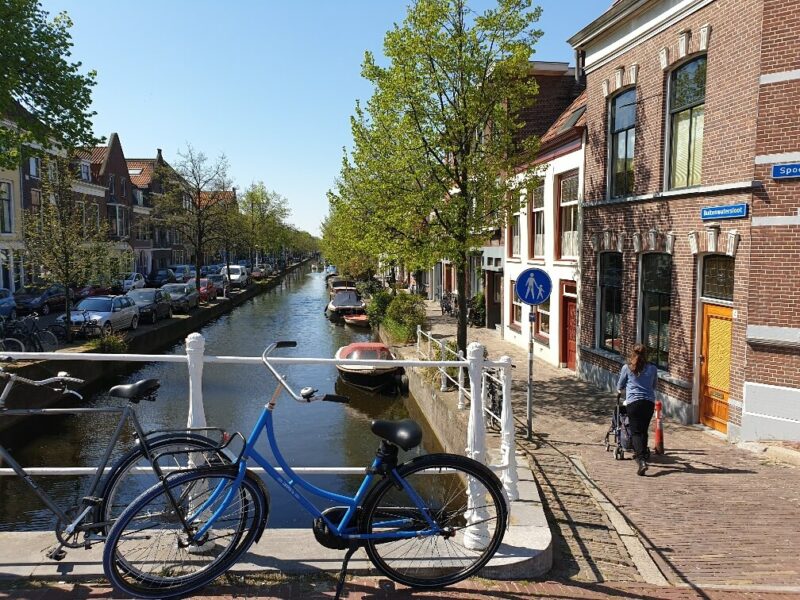 Grachten in Delft