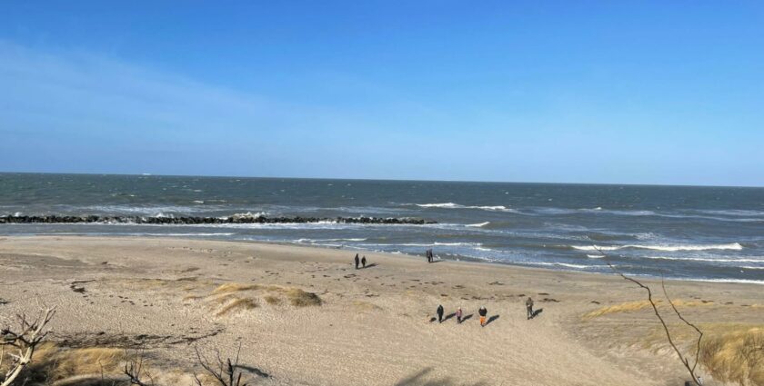 An der Ostsee bei Sturm und Regen – ein Naturerlebnis