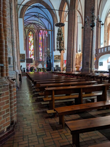 Der Dom von Kolberg (offiziell Basilika von der Himmelfahrt der Jungfrau Maria 