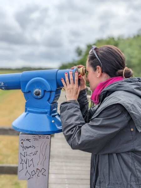 Weitblick im Naturschutzgebiet Vogelkoje