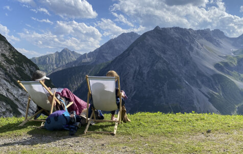 Relaxen bei der Steinseehütte