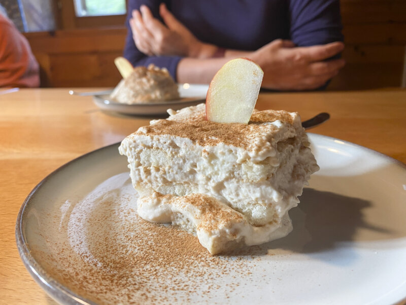 Dessert in der Steinseehütte
