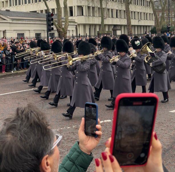 Ablösungszeremonie der königlichen Wachen in London