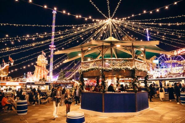 Winter Wonderland im Hyde Park in London