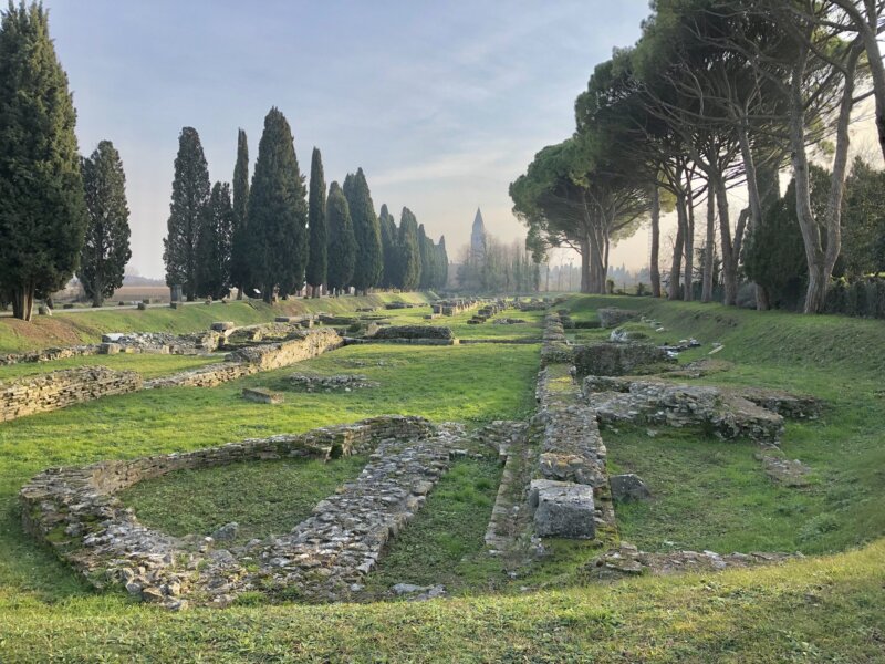 Römische Ausgrabungen Aquileia (c) Elena Paschinger www.CreativElena.com