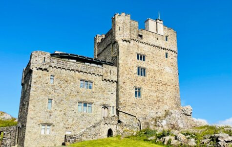 Traumhafte Lage – das Roch Castle bei St Davids.