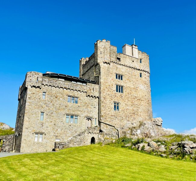 Traumhafte Lage – das Roch Castle bei St Davids.