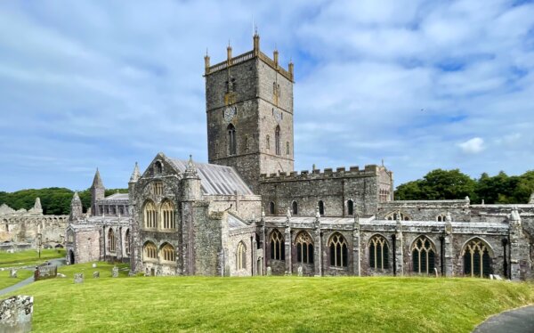 Die prachtvolle Kathedrale in St Davids.