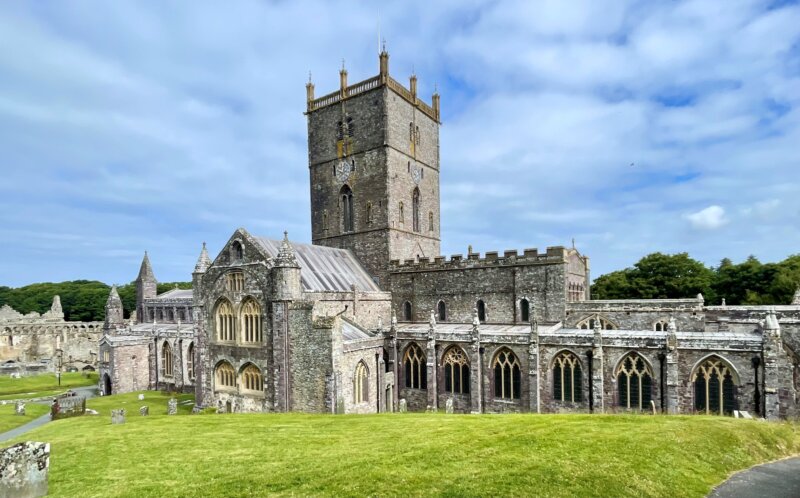 Die prachtvolle Kathedrale in St Davids.