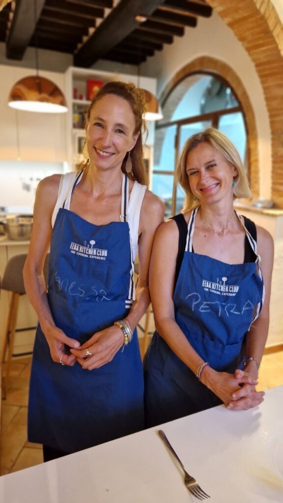 Teilnehmerinnen im "Elba Kitchen Club"