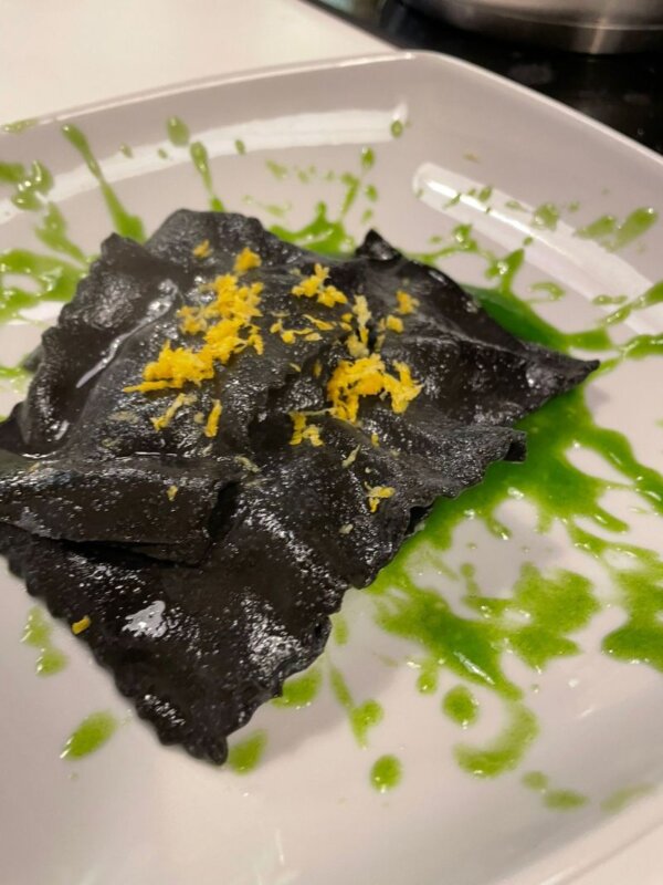 Ravioli Nero di Pesce
