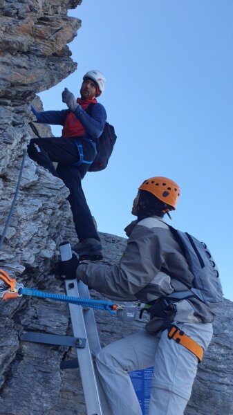 Klettersteig Eiger