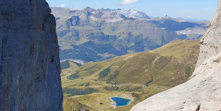 Mordwand-Feeling für jedermann: Ein Klettersteig am Eiger macht’s möglich