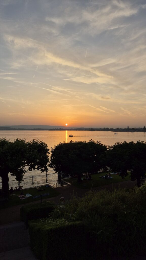 Zugersee Sonnenuntergang
