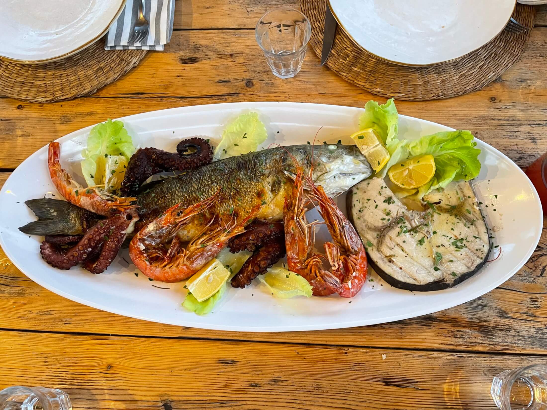 Essen auf Elba