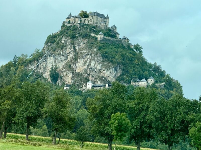 Blick auf die Burg Hochosterwitz in Kärnten